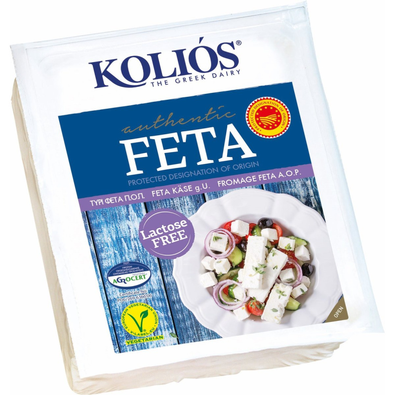 Kolios Feta P.D.O. bez laktózy