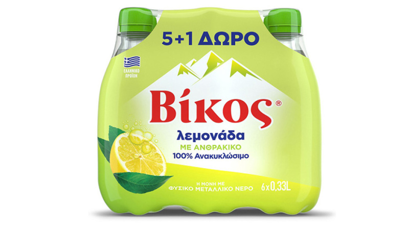 Vikos Citronová limonáda (Lemonáda) 6 x 330ml