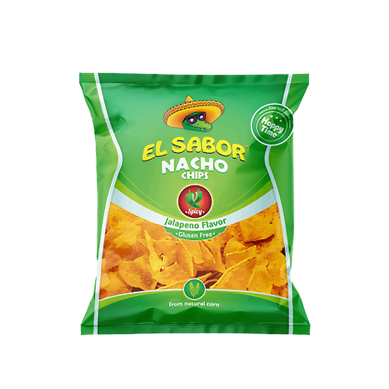 El Sabor Nacho Chips JALAPENO 100 g