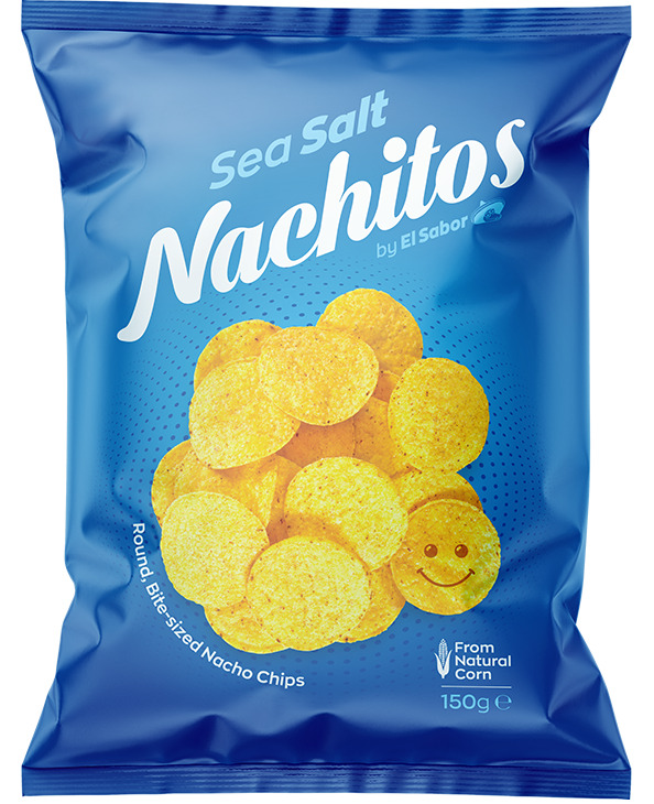El Sabor Nachitos SEA SALT 150 g