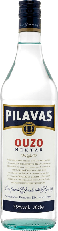 Ouzo Nektar Pilavas 38% 0,7l