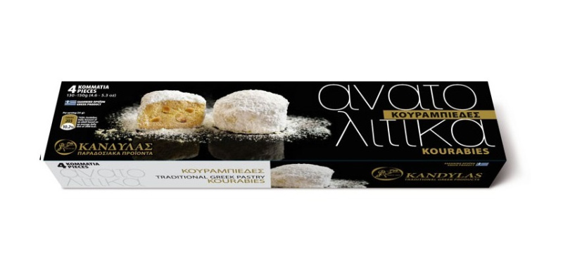 Kandylas Kourabiedes řecké vánoční cukroví 140g