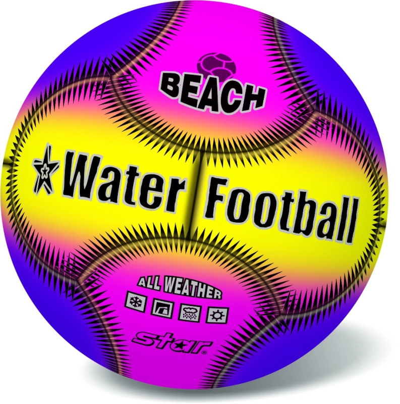 Alltoys Míč vodní fotbal Fluo 14 cm 160gr