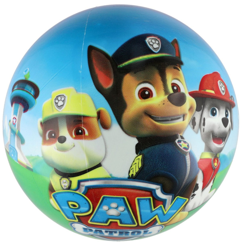Teddies Míč Tlapková patrola Paw patrol nafouknutý 23cm