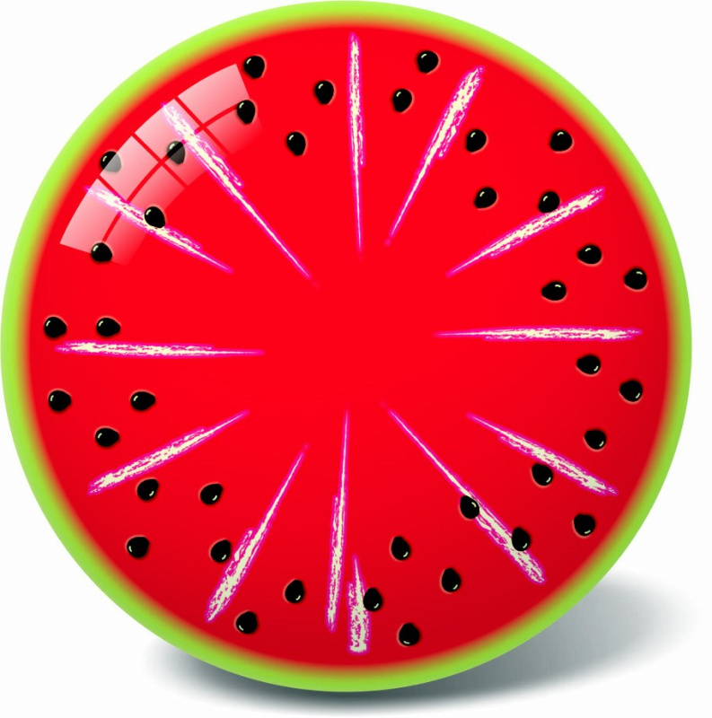 Míč 23 cm vodní meloun