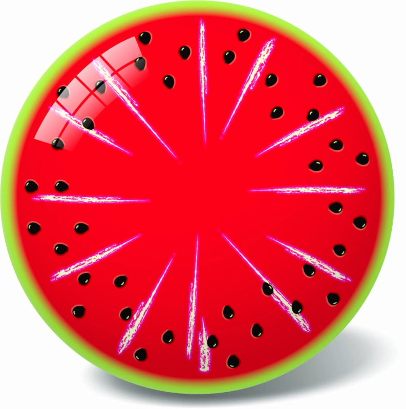 Míč 23 cm vodní meloun