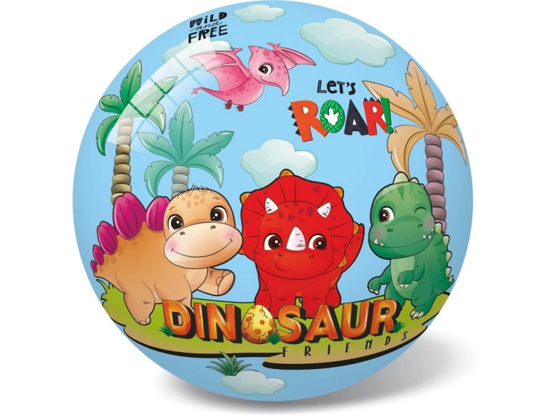 Míč dinosauři 14 cm