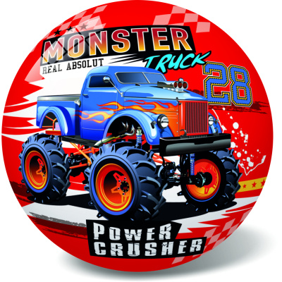 Míč s motivem monster trucku