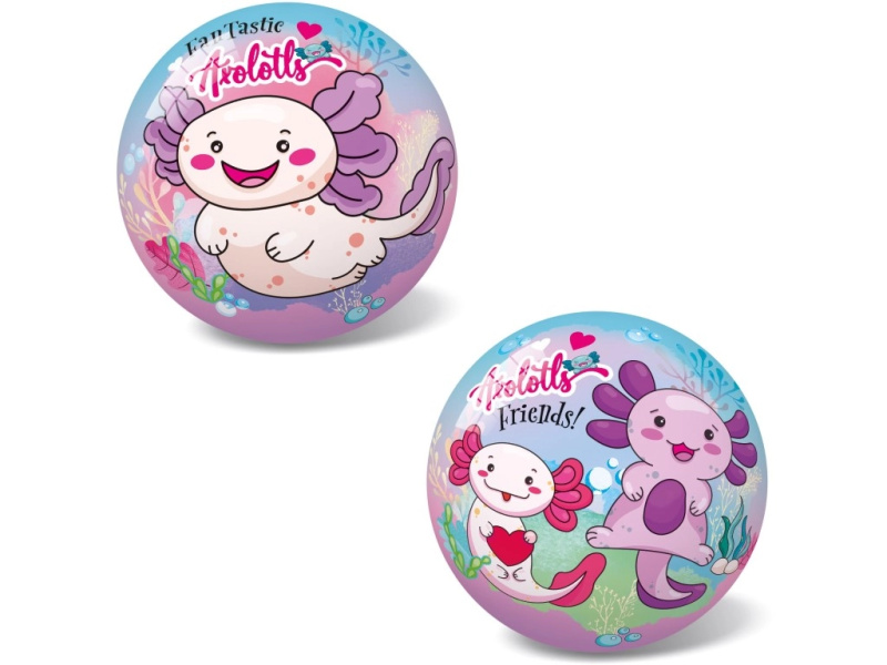 Míč s motivem Axolotla 23 cm