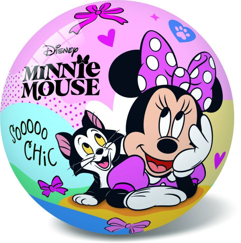 Gumový míč MINNIE 23 cm (nenafouknutý)