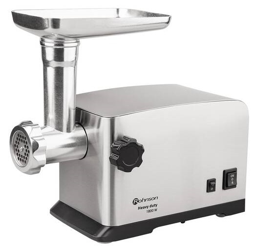Mlýnek na maso Rohnson R-5403 / 1800 W / stříbrná Varianta: ivi1