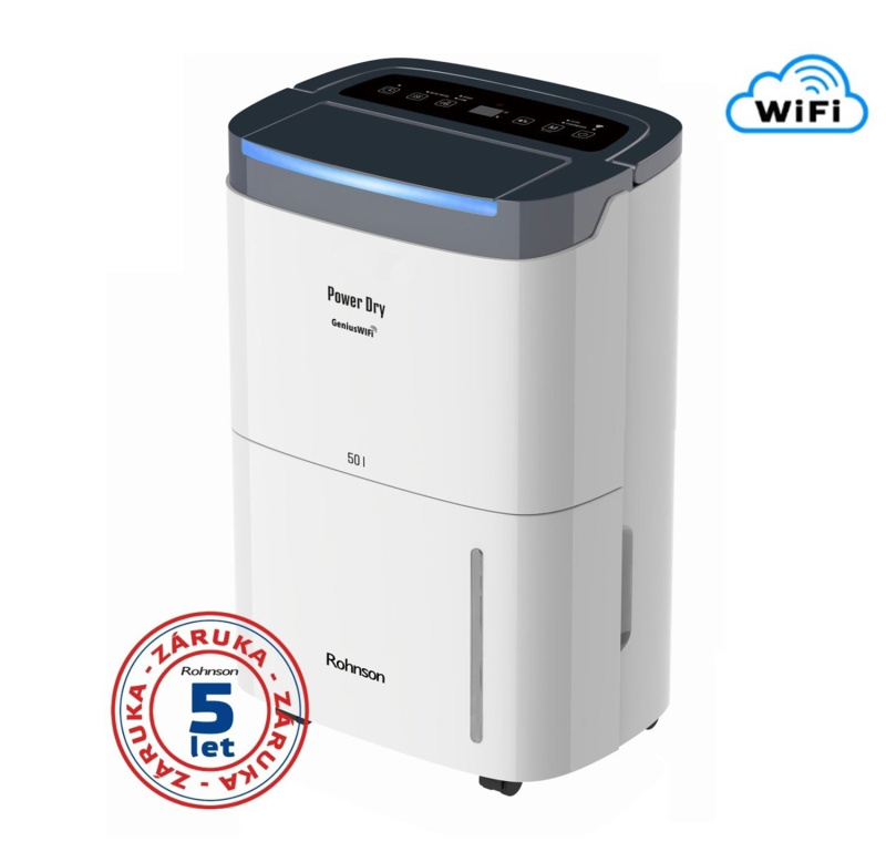 Rohnson Odvlhčovač vzduchu R-91250 Power Dry Genius WiFi