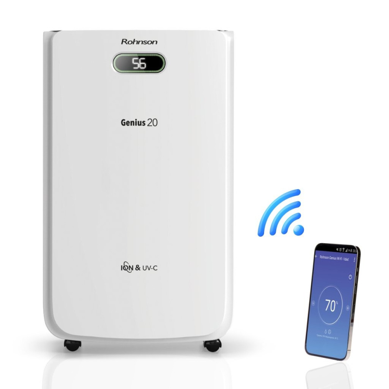 Odvlhčovač vzduchu Rohnson R-95020 Genius 20 & ION UV-C