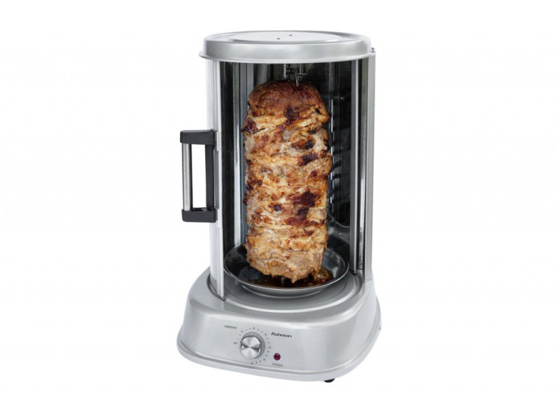 Rohnson vertikální gril R-2540 na gyros a souvlaki