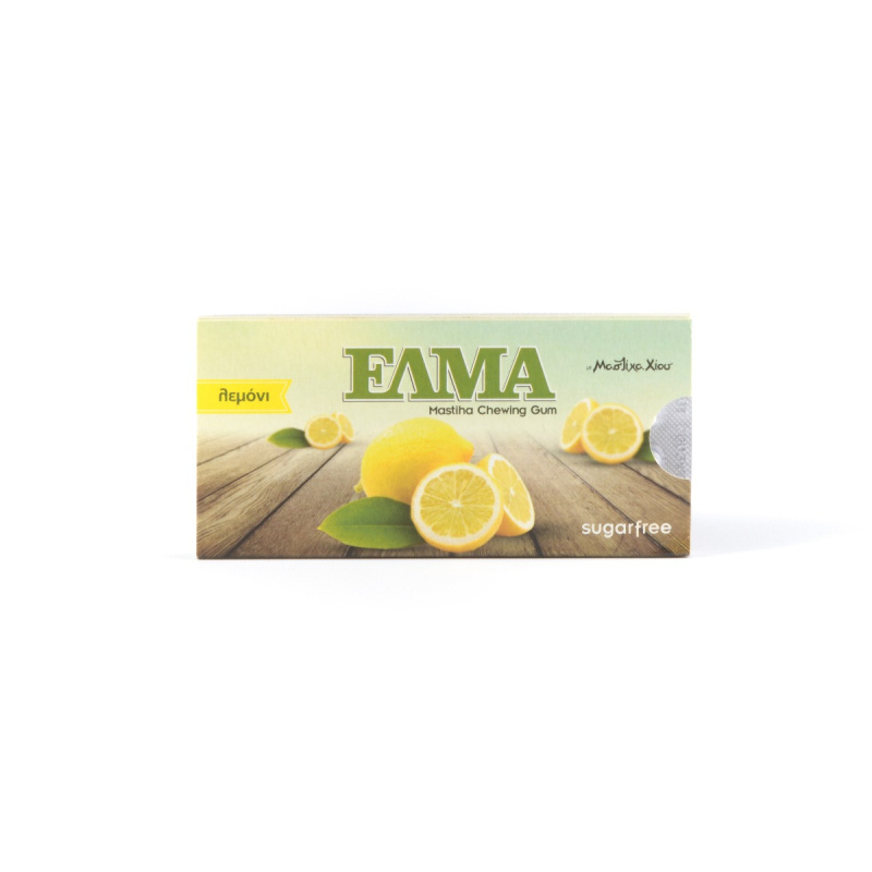 ELMA Lemon žvýkačky bez cukru s mastichou