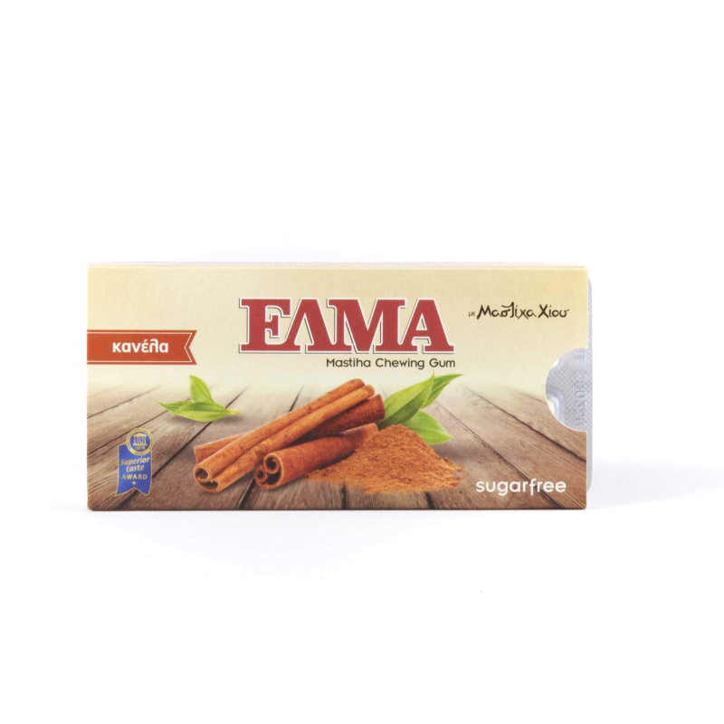ELMA Cinnamon skořicové žvýkačky bez cukru s mastichou