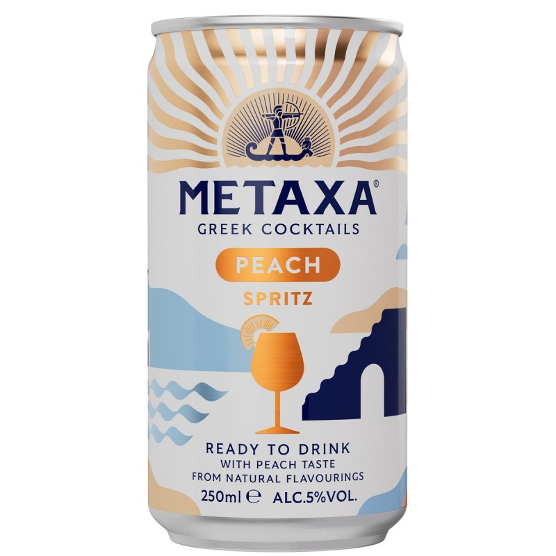 Metaxa Peach Spritz RTD 5% obj.