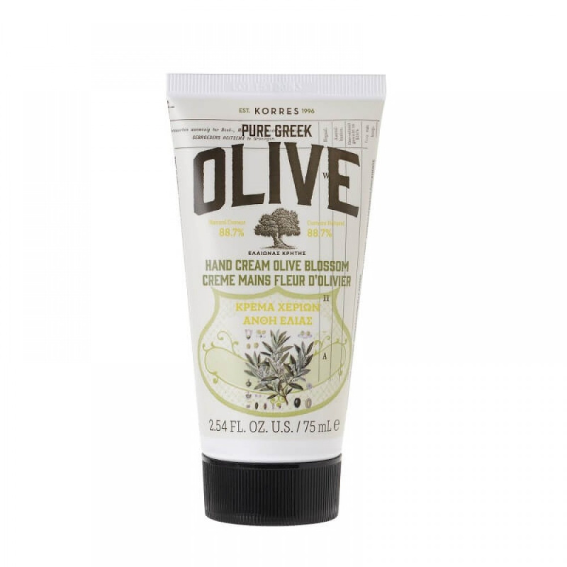 Korres Pure Greek Olive & Olive Blossom pečující krém na ruce 75 ml
