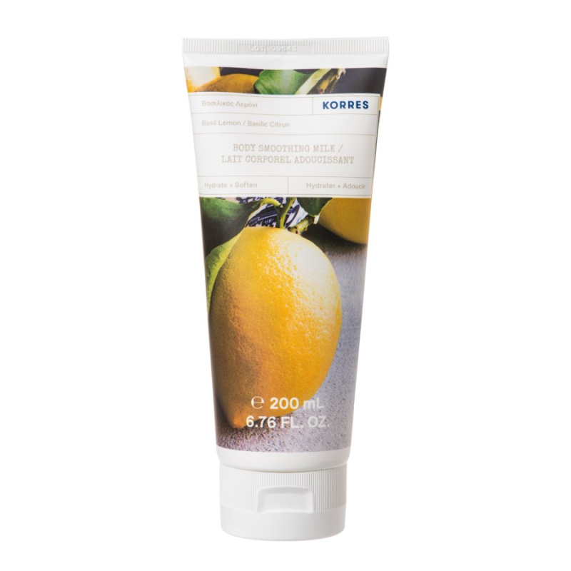 Korres Basil Lemon osvěžující tělové mléko 200 ml