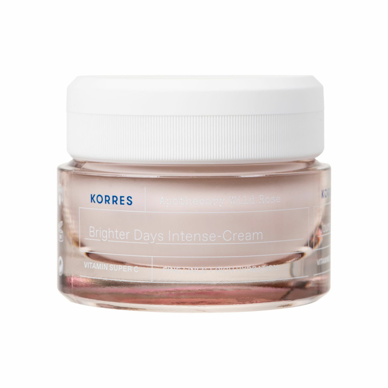 Korres Wild Rose rozjasňující denní krém pro suchou pleť 40 ml