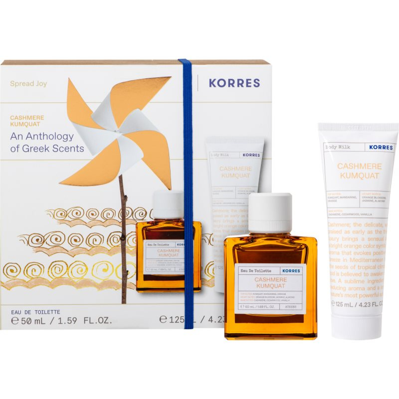 Korres Cashmere Kumquat dárková sada pro ženy