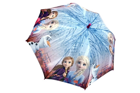 Frozen II deštník vystřelovací červená rukojeť