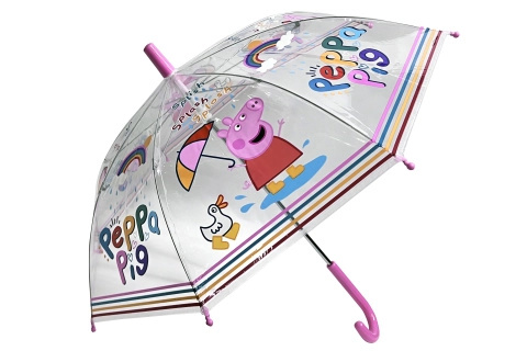 Prasátko Peppa deštník manuální holový