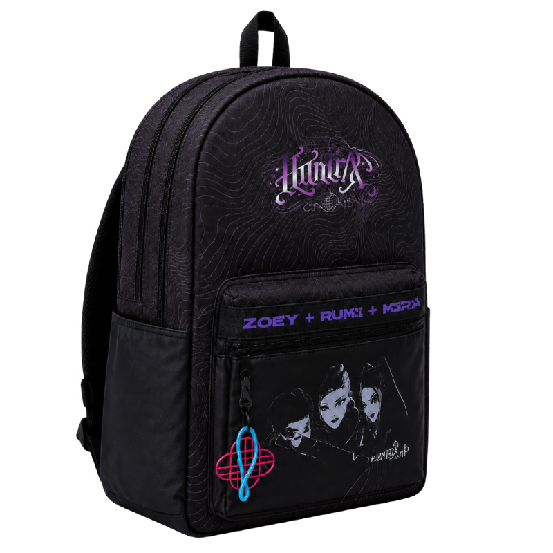 GIM školní batoh KPop Demon Hunters Huntrix černý 41 cm