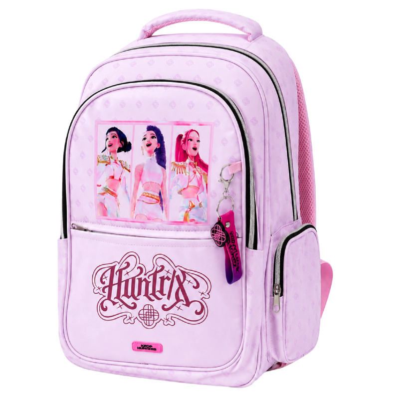 Školní batoh KPop Demon Hunters Huntrix růžový 46 cm