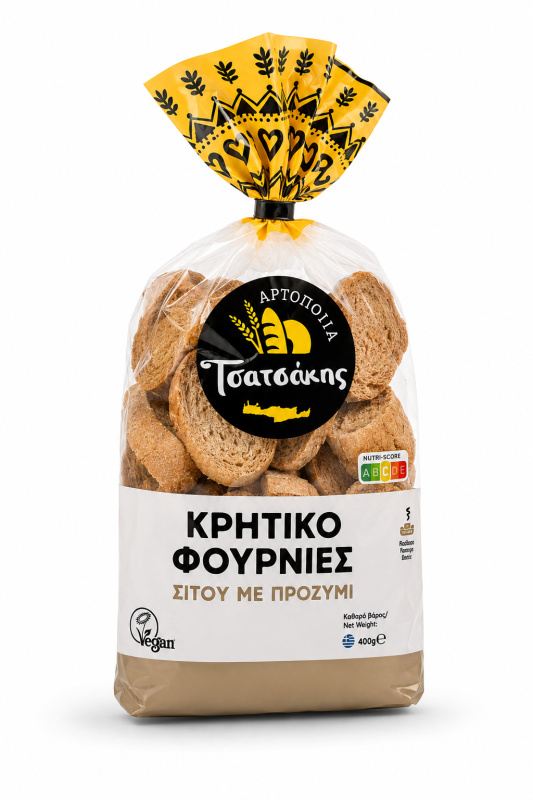 Tsatsakis Krétský pšeničný suchar s kváskem (Fournies) 400 g