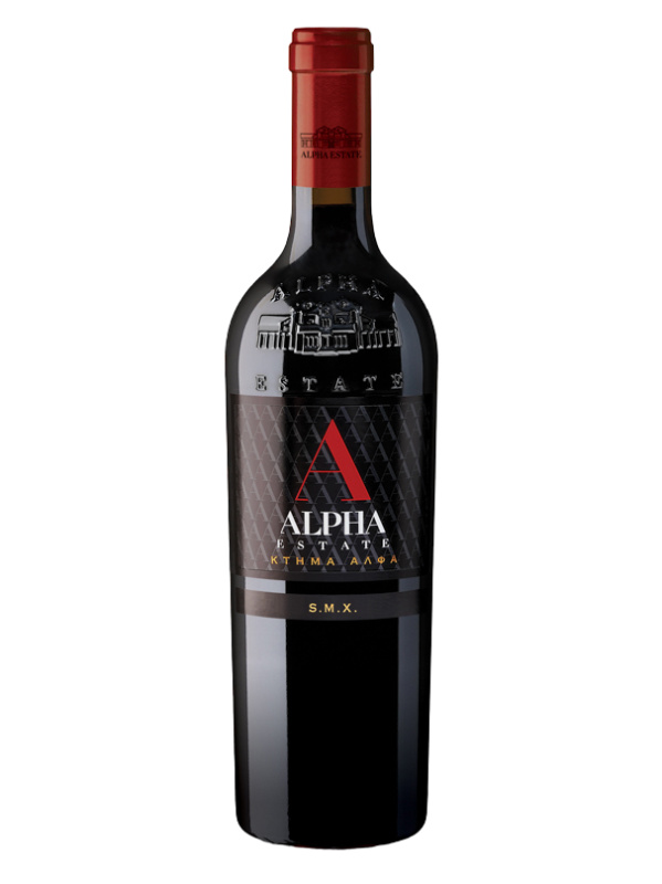 Alpha Estate červené suché víno RED (S.M.X) 2021 14,5% 750ml
