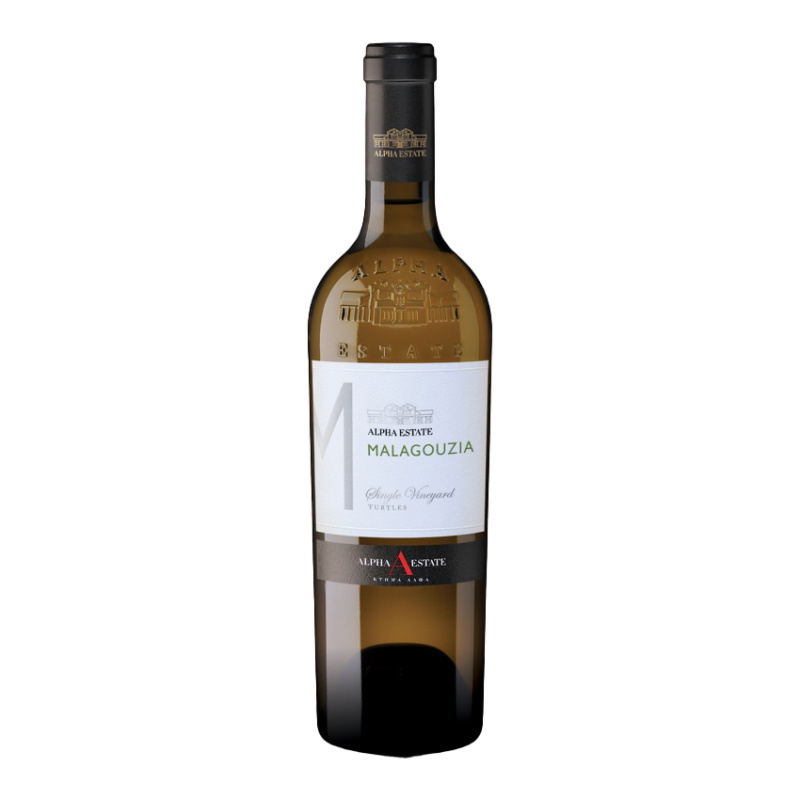 Alpha Estate bílé suché víno MALAGOUZIA 2023 13,5% 750ml