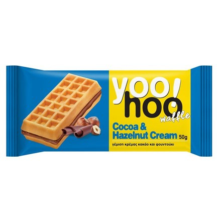 Yoo!hoo Vafle kakao-oříšek 12 x 50 g