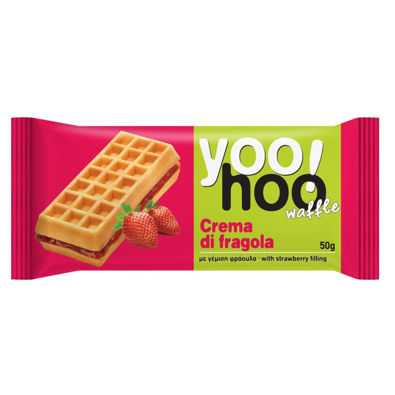 Yoohoo! Vafle s jahodovou náplní