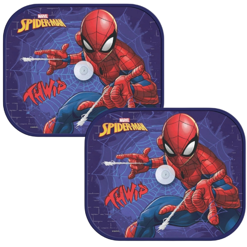 Sluneční clony do auta Spider-Man, 2 ks