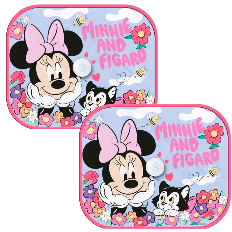 Sluneční clony do auta Minnie Mouse, sada 2 ks