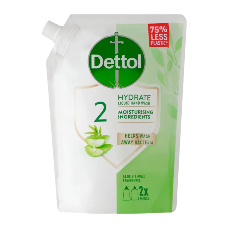 Dettol Soft on Skin Aloe Vera tekuté mýdlo náhradní náplň 500 ml