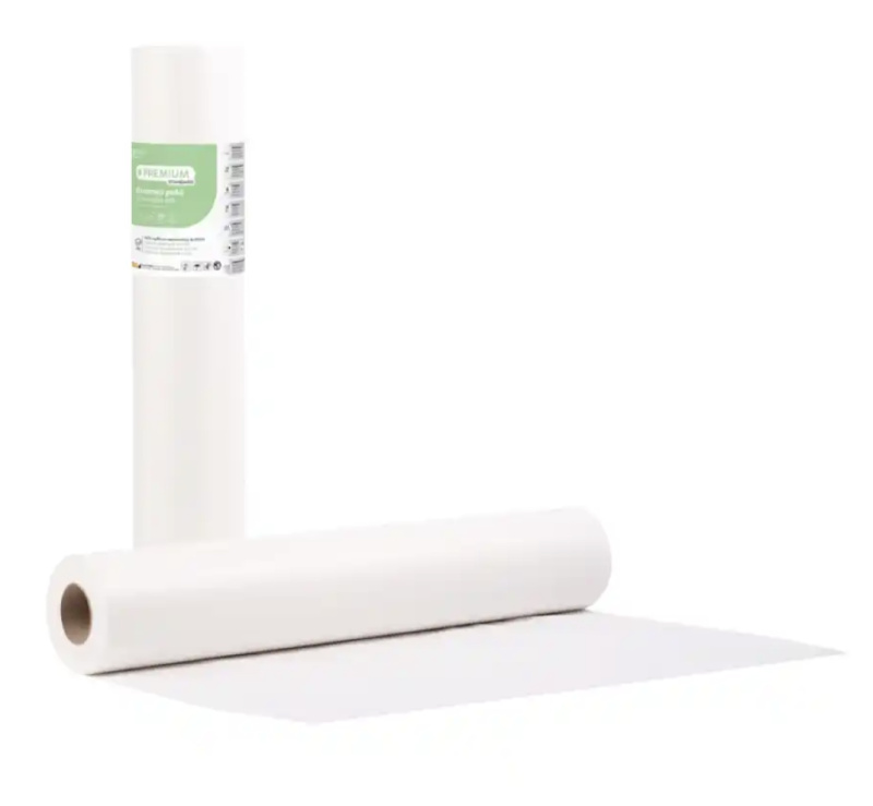 Mercator Medical MERCATOR Soft Care Premium Standard Vyšetřovací podložka v roli Zelená, 50 cm x 50 m