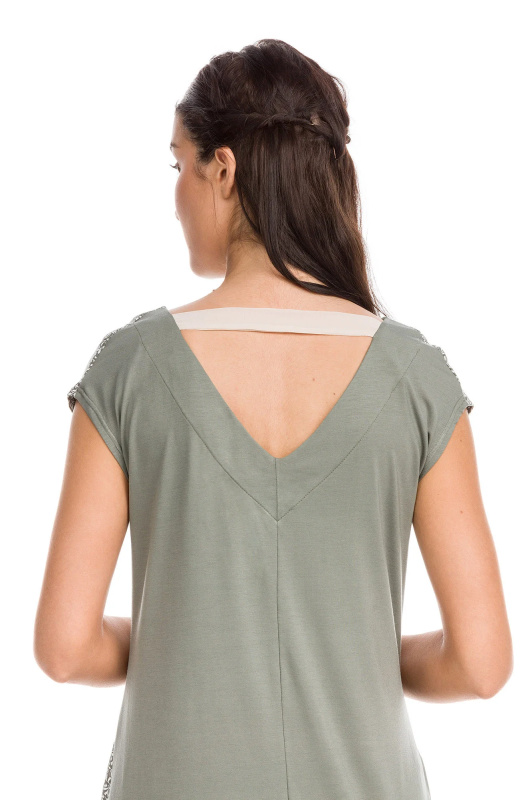 Vamp - Dámské pyžamo 12227 - Vamp green sage S