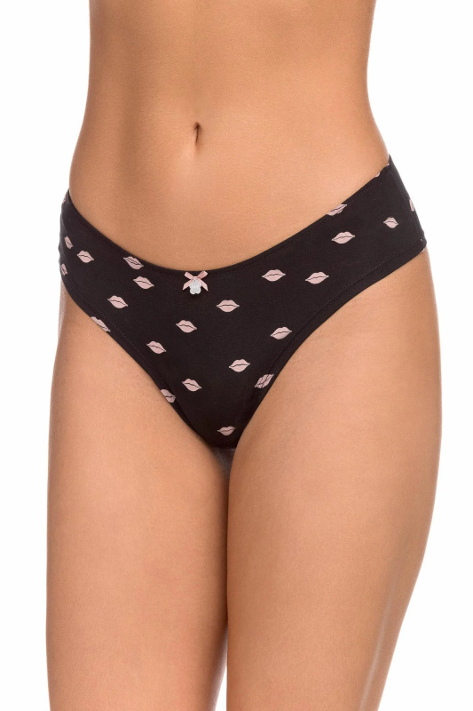 Vamp - Pohodlné dámské kalhotky 15839 - Vamp black S