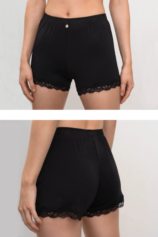 Vamp - Dámské jednobarevné šortky 16834 - Vamp black S