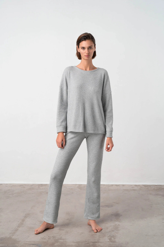 Vamp - Dámský pohodlný set - Joleen 17200 - Vamp gray melange XXL
