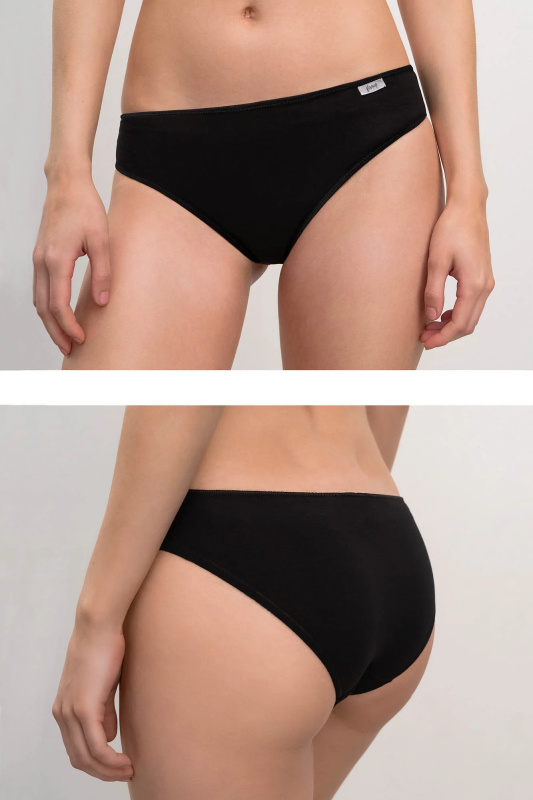 Vamp - Pohodlné dámské kalhotky – set 2 ks 18848 - Vamp black XXL