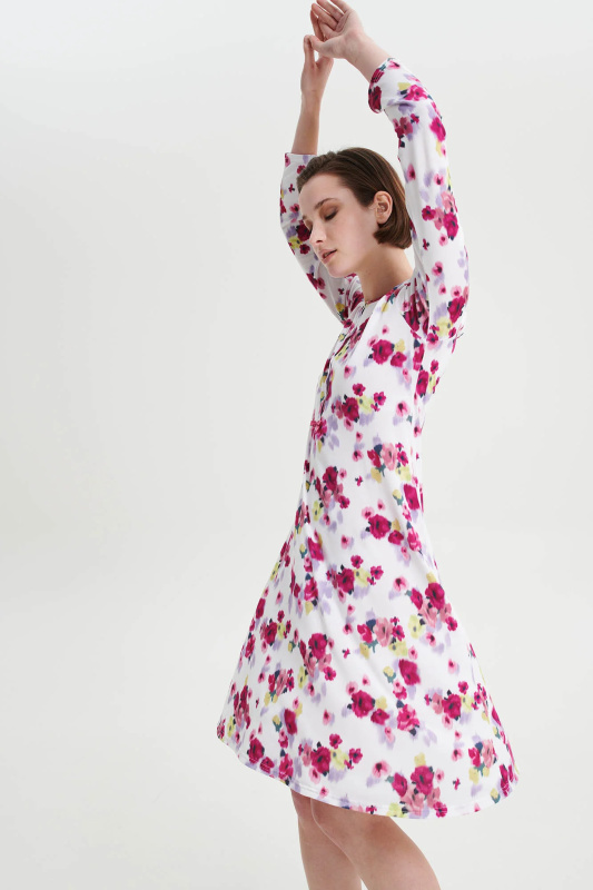 Vamp - Noční košile s knoflíkovou légou 19030 - Vamp fuchsia berry M