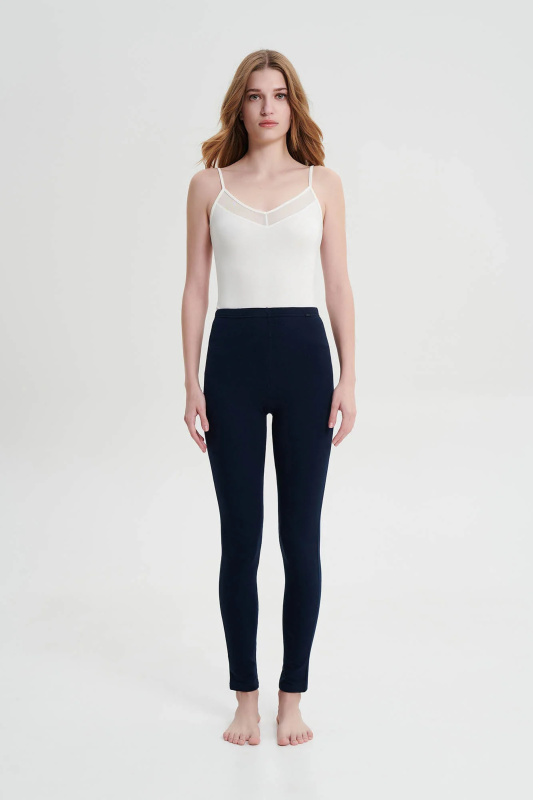 Vamp - Jednobarevné dámské legíny 19303 - Vamp blue S