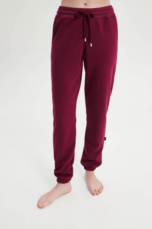Vamp - Dámské manžetové kalhoty 19376 - Vamp red rhodon XXL