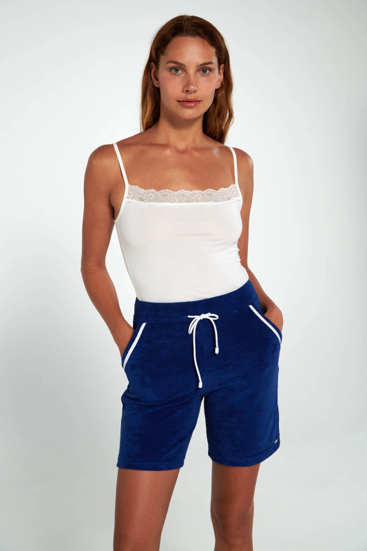 Vamp - Krátké froté kalhoty 20554 - Vamp blue twilight s