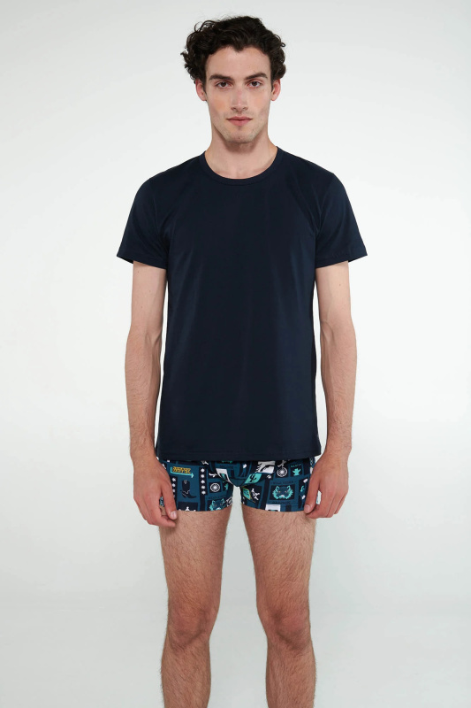 Vamp - Pánská trika – set 2 ks 20870 - Vamp blue salute xxl