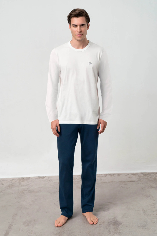 Vamp - Pyžamo s dlouhými rukávy 21900 - Vamp white xl