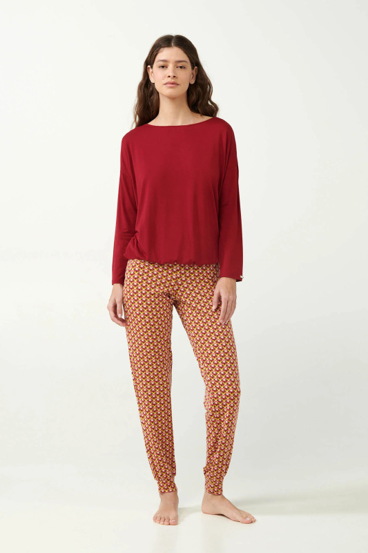 Vamp - Pyžamo s retro potiskem 21032 - Vamp red chilli pepper l